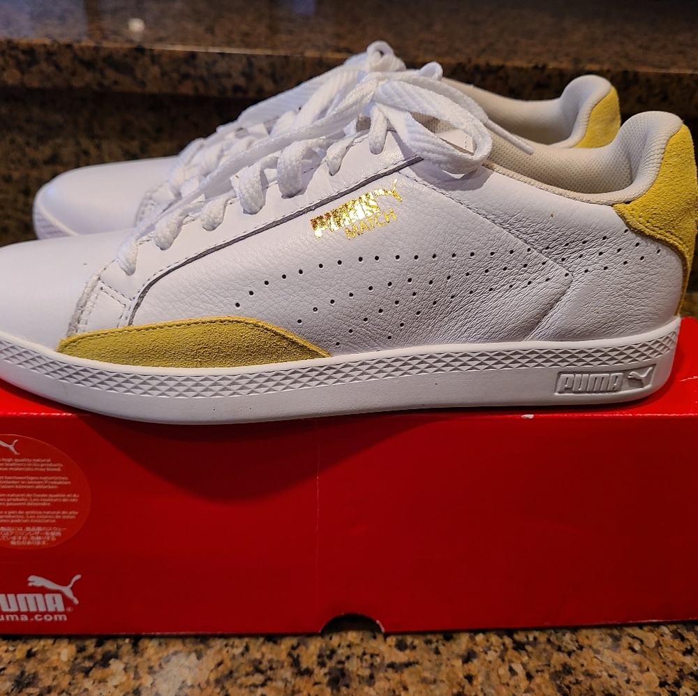 NWB PUMA Match Lo Women's Leather Shoes US7.5